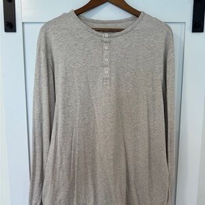 Gray Henley Shirt